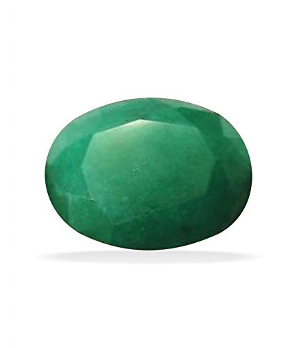 Pierre précieuse émeraude verte de Zambie 9 carats, cadeau de joaillerie unique