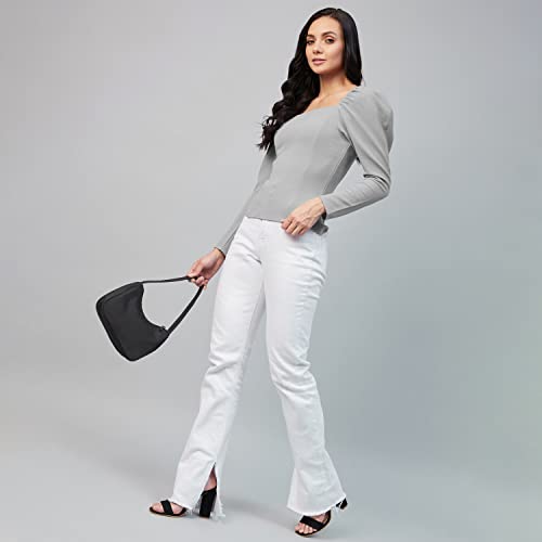 Image of Rare Women's Solid Regular Fit Blouse