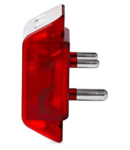Image of IONIX Multiplug | 3 pins plug adapter | 3 Pin Travel Universal Multi Plug Power Plug Adapter, 1 Piece, Plastic, White Pack of 2
