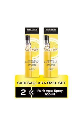Sarı Saçlara Özel Renk Açıcı Sprey 100 ml 2'li P06177
