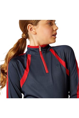 ARIAT Boys' Sunstopper 3.0 1/4 Zip Baselayer4