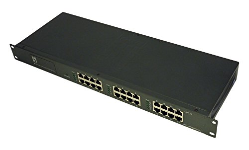 Preisvergleich Produktbild LevelOne 375 W 12 Port Fast Ethernet High Power PoE Injector Hub