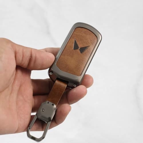 Image of Metal Series keycover for Mahindra Thar | Xuv700 | 3X0 | xuv300 | Scorpio - 3 button flipkey