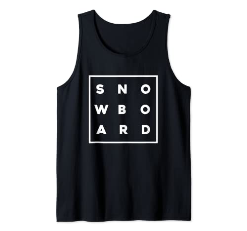 Snowboard Freestyle Montañas Snowboard Downhill Nieve Camiseta sin Mangas