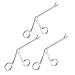 LAJA Imports Set of 3 Pieces Hartman Alligators Forceps 3.5