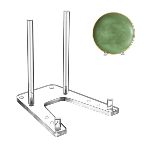 Acrylic Display Stand, Adjustable Transparent Tray Holder, Photo Holder, Suitable for Books, Electronic Products, and Photos