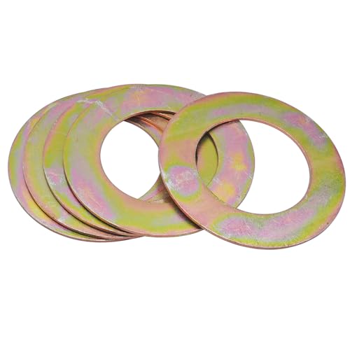 Image of Excavator Bucket Pin Shim Washer 132 mm X 81 mm X 2.5 mm Compatible with Various JCB Models 5 Packs
