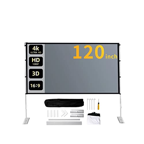 Pantalla de proyector plegable 120 pulgadas 16:9 exterior