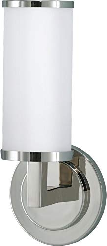 Best Cyber Deals ๐ฅ Feiss WB1323PN Industrial Revolution Glass Wall Vanity Bath Sconce Lighting, Chrome, 1-Light (5"W x 12"H) 100watts Best Cyber Deals ๐ฅ Feiss WB1323PN Industrial Revolution Glass Wall Vanity Bath Sconce Lighting, Chrome, 1-Light (5"W x 12"H) 100watts