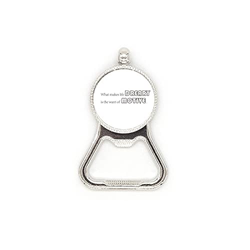 Décapsuleur acier inoxydable idée cadeau original anniversaire avec citation