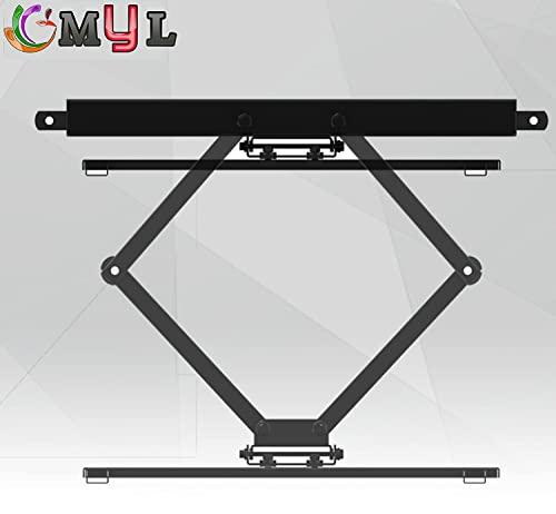 Image of MYL 6 Way Swivel Tilt TV Wall Mount for LCD /LED TV's Upto 32 inch to 80 inch inch (HIG 80 inch)
