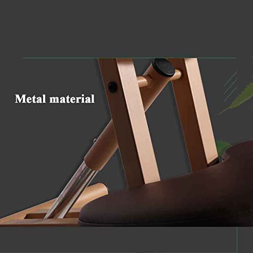 Waeyz Ergonomic Kneeling Chair, Knee Chair Posture Chair, With Casters Swivel Seat, Improves And Corrects Posture Seating,Wooden Upright Seating, Coffee Color #TOP3