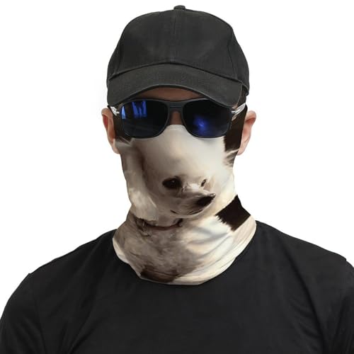 Neck Gaiter French Poodle Face Mask for Travel Face Cover Scarf for Men Women Elastic Headbands Wind-proof Bandana for Skiing Fishing Hiking Cycling3