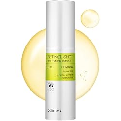 CELIMAX Vitamin A Retinol Shot Tightening Serum, 1.0 fl oz (30 ml) | 美容液 レチノール 導入美容液 セラム トーンケア 毛穴 ニードルショット 保湿 ハリ 夜用 シワ 小ジワ エイジングケア 低刺激処方