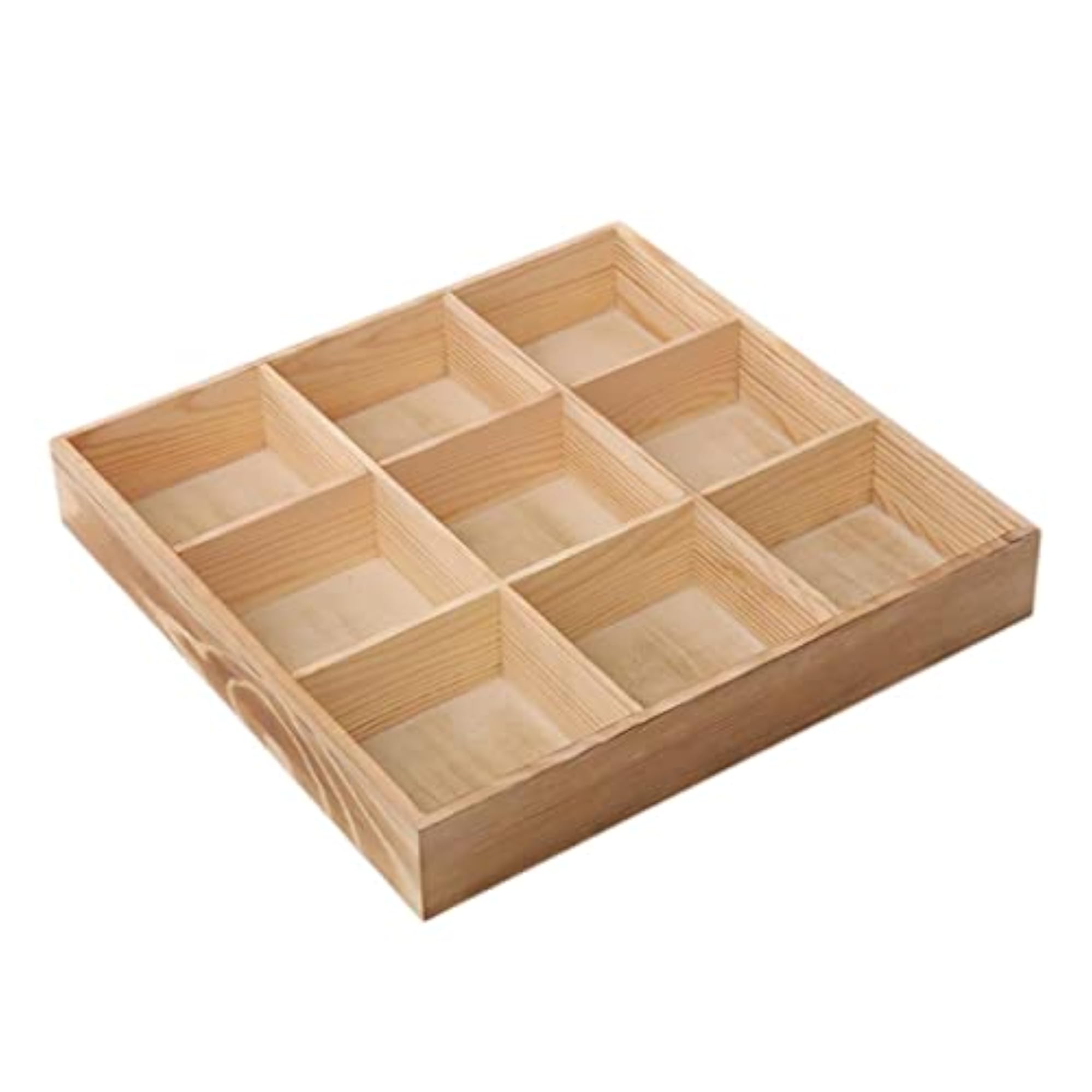 Solid Wood Drawer Organizer Jewelry Tray