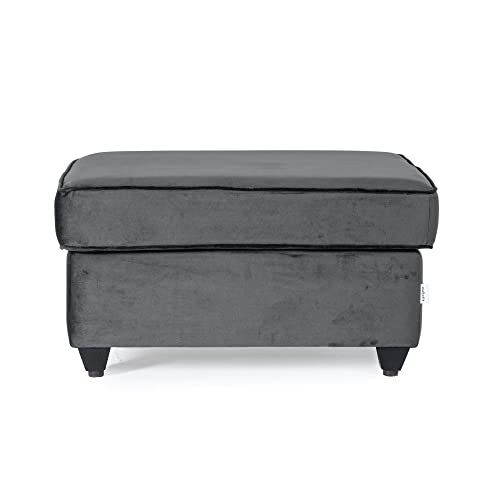 Image of Wakefit Sofa Set | 3 Year Warranty | Sofa 3 Seater, 3 Seater Sofa for Living Room, Wooden Sofa Set, 3 Seater + Right Aligned, Sofa for Living Room - Napper(Fabric-Velvet : Space Grey)