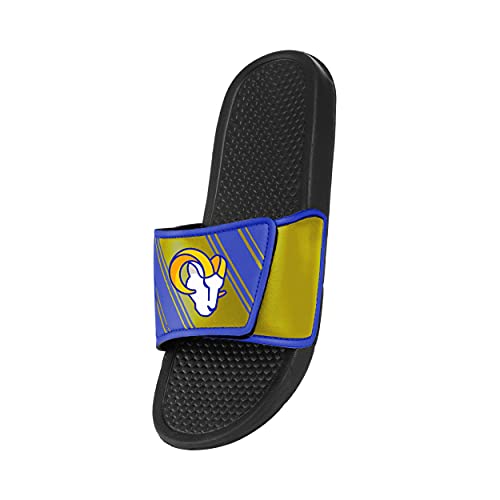 Image of FOCO mens NFL Team Logo Legacy Sport Slide Sandals