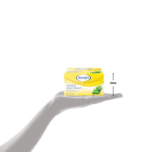Mandy’s Sensitive Cream Bleach – For Face, Arms and Body 36g + 12g - Image 4