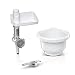 Bosch Hausgeräte MUZS2BS pour Mum série 2 BakingSensation, Bol en Plastique Aluminium moulé sous Pression, Blanc