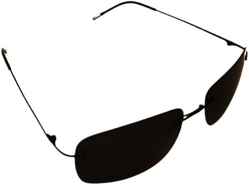 XXL 150mm Mens Polarized Flex Steel Wire Frame Driving Sunglasses For Men