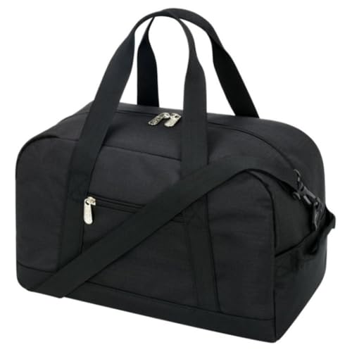 14 Inch Duffel Bag Storage Hand Carry On Bag Lightweight Travel Bag Carry On Luggage For Women Men for Trips or Sports Organizing Bedroom(Black)