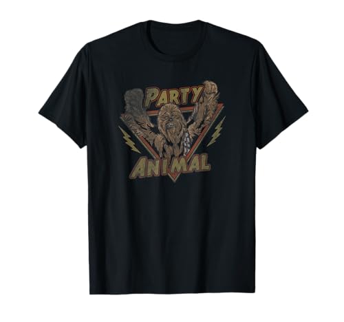 Chewbacca Party Animal Star Wars t-shirt idéal pour festivals et soirées