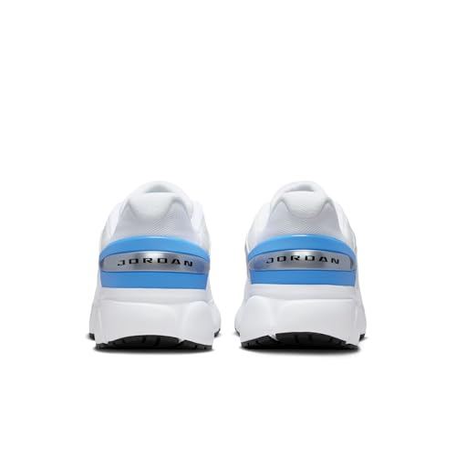 Image of Nike Mens Jordan Trunner Flow White /Black-University Blue Basic /Active Shoes UK 11