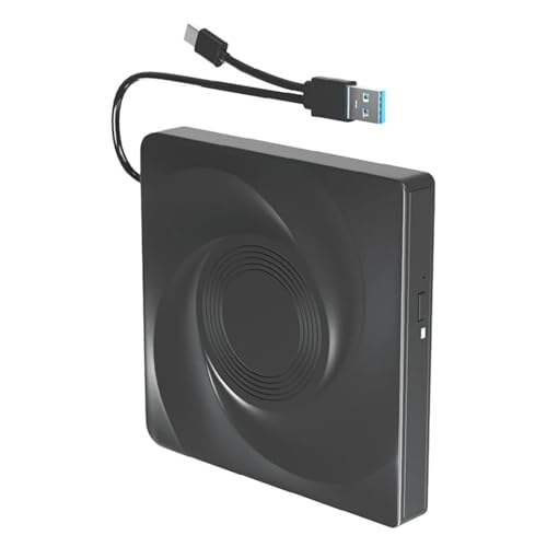 Lecteur CD/DVD externe ultra rapide Plug and Play avec câble Type-C