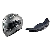 オージーケーカブト(OGK KABUTO)バイクヘルメット フルフェイス KAMUI3 クールガンメタ (サイズ:L) 584788 & ブレスガード Pro【セット買い】
