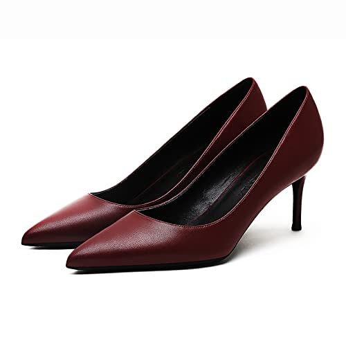 Chaussures de robe à talons hauts au fini pointu et design d'exception