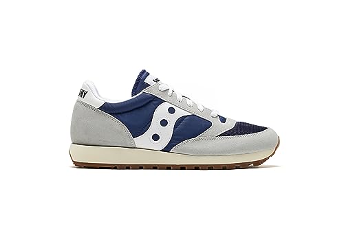 Saucony Jazz Original Vintage, Scarpe da ginnastica Uomo, Navy Grey, 44 EU