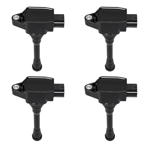 Image of PHILTOP Pack of 4 Ignition Coil Set for Nissan Sentra 2013-2018 NV200 2013-2019, UF708