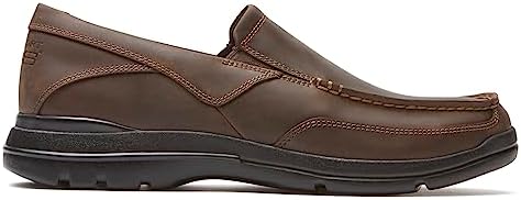 Rockport Men's Junction Point Slip-on, Chocolate, 14 | Image 3