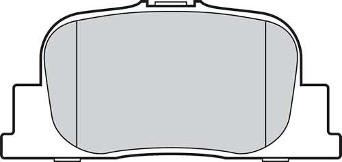Plaquettes de frein VALEO 302803 certifiées ECE-R90 arrière - 2