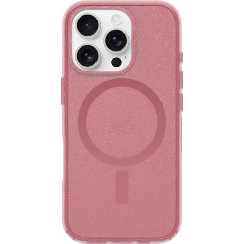 OtterBox Symmetry Clear MagSafe Hülle für iPhone 16 Pro, Rosa – Ansicht 2