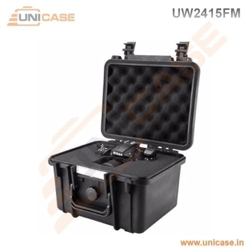 Image of UNICASE Heavy Duty Waterproof Protective Hard Shell Plastic Pelican case for Drones, Cameras & Accessories and Electronic Equipment�s Carry Case with Pick and Pluck, precut Cubed Foam (UW2415FM)