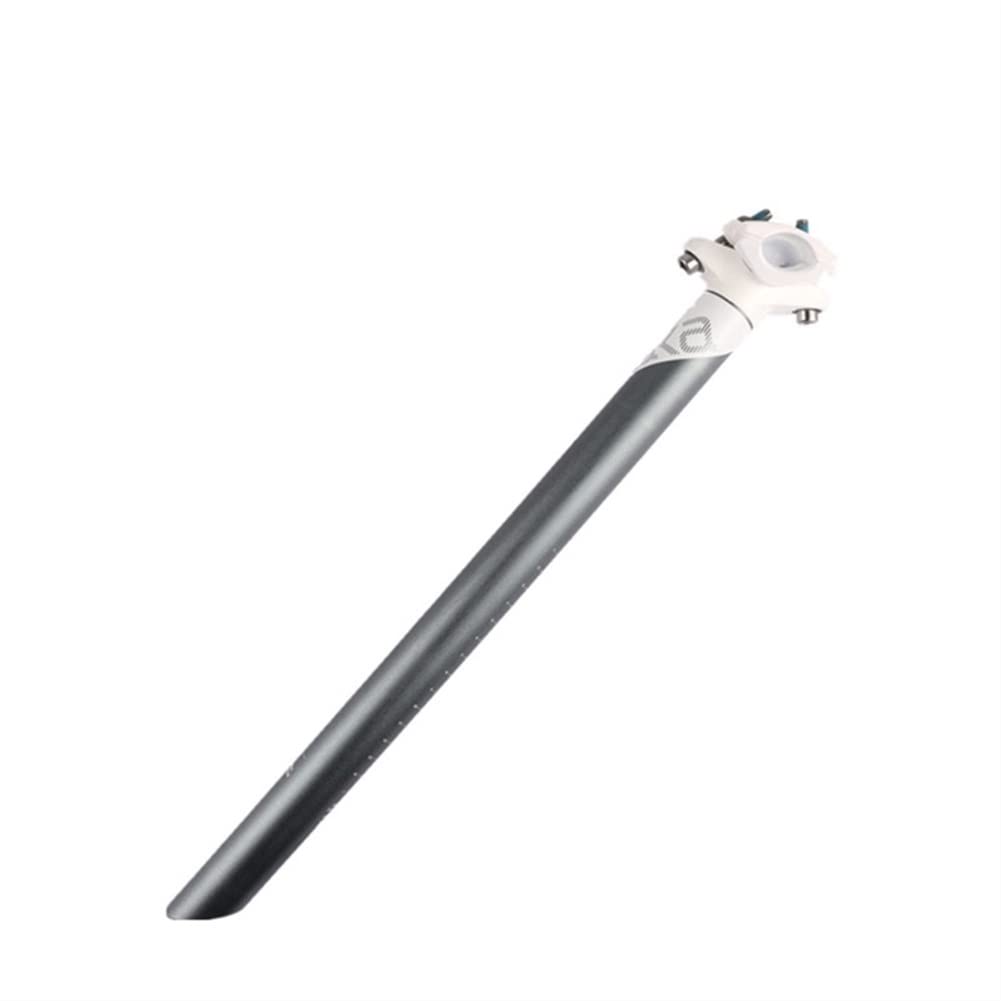 Reggisella Reggisella 350mm 400mm 27.2 / 30,9 / 31.6mm in lega di alluminio Bike Bicyle Seat Bost Tube Senza Adattatore Reggisella Ammortizzato ( Color : 350mm 27.2 Straight )
