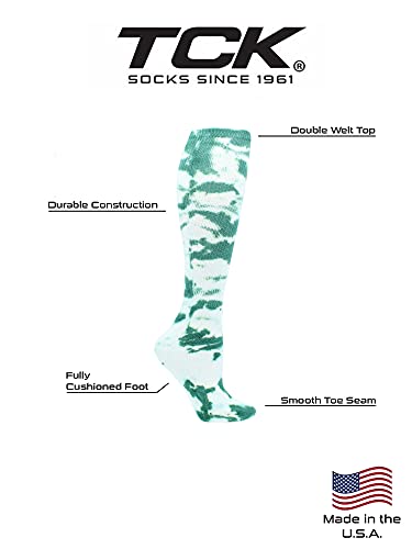 Image of Tie Dye Multisport Tube Socks Soccer Softball Volleyball for Girls Boys Women and Men Youth and Adult