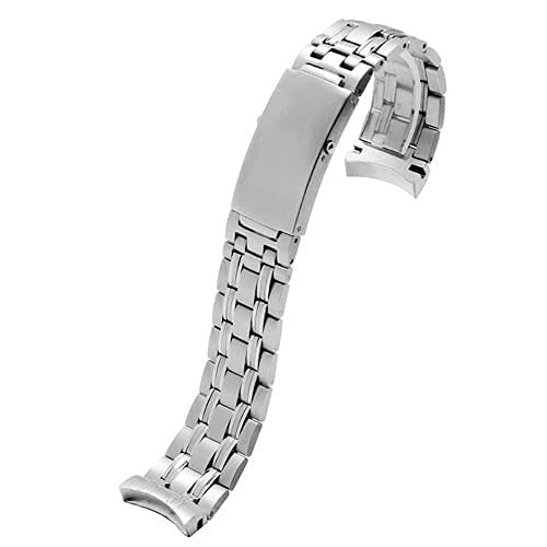 Bracelet montre acier argent 20mm pour le style au quotidien