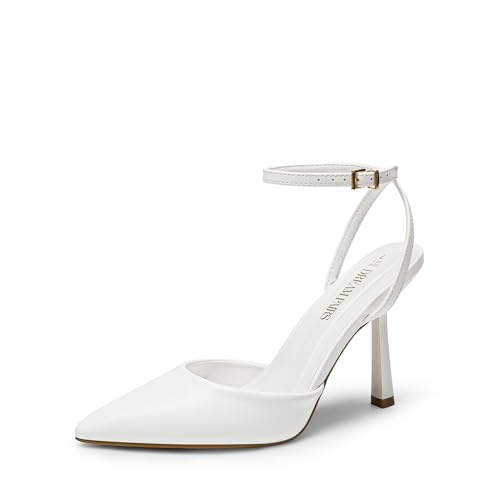 DREAM PAIRS High Heels for Women Closed Pointed Toe Dress Shoes f...