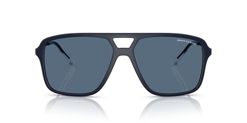 Armani Exchange Men's Ax4150su Universal Fit Aviator Sunglasses