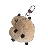 Photo Gallery gaofesa portachiavi a forma di animale del fumetto, portachiavi realistici della peluche di capybara, accessori pratici della decorazione per borse e, 01style, taglia unica Photo Gallery gaofesa portachiavi a forma di animale del fumetto, portachiavi realistici della peluche di capybara, accessori pratici della decorazione per borse e, 01style, taglia unica