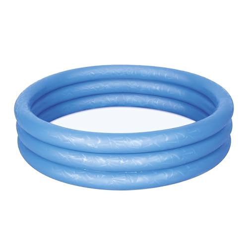 Bestway Planschbecken „Classic“, sortiert 102 x 25 cm, 51024PB, Farblich Sortiert, 102 x 102 x 25 cm