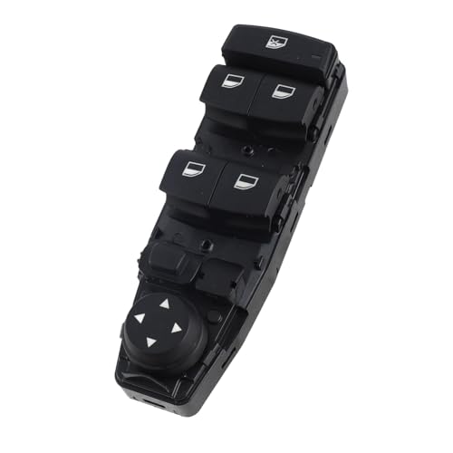 Interrupteur de vitre électrique 9 broches en plastique ABS pour commande de lève-vitre Série 1-5