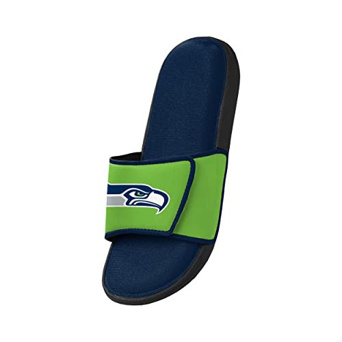 FOCO Seattle Seahawks NFL Mens Foam Sport Slide - XL3