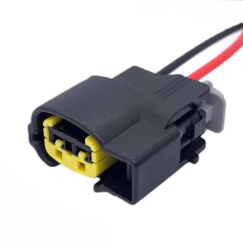 Conector bobina encendido Kia 49093-0211 arnés electrónico hembra 2 pines de sustitución 3