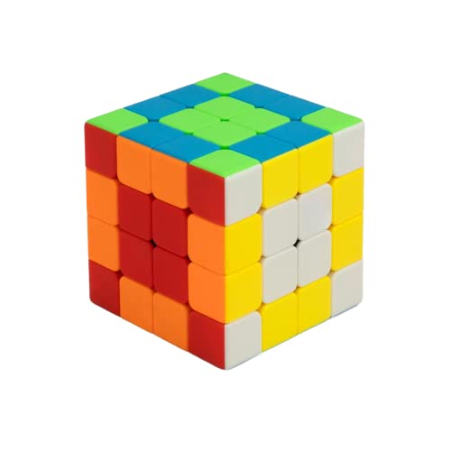 Image of SARASI High Speed Stickerless 4x4X4 Magic Cube Puzzle for Kids & Adults[Multicolor]