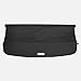 ITrims for Audi Q3 2013, 2014, 2015, 2016 Black Interior Retractable Rear Trunk Cargo Luggage Security Shade Cover Trim