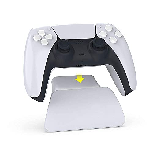 Image of New World Display Stand For PS5 Controller, For PS5 Controller Bracket Holder Stand for PS5 DualSense Controller Gamepad with Charging cable