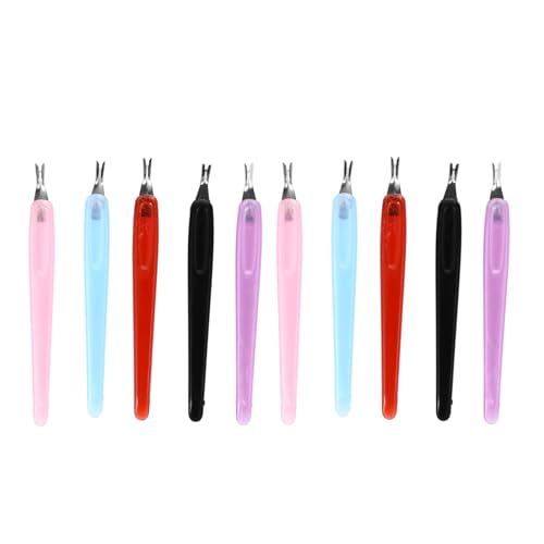 FOMIYES 100 Piezas Herramientas para Pedicura y Manicura Removedor de Muerta con Mango y Acero Inoxidable Kit Completo para Cuidado de Uñas y Cutículas para Profesional y Diario